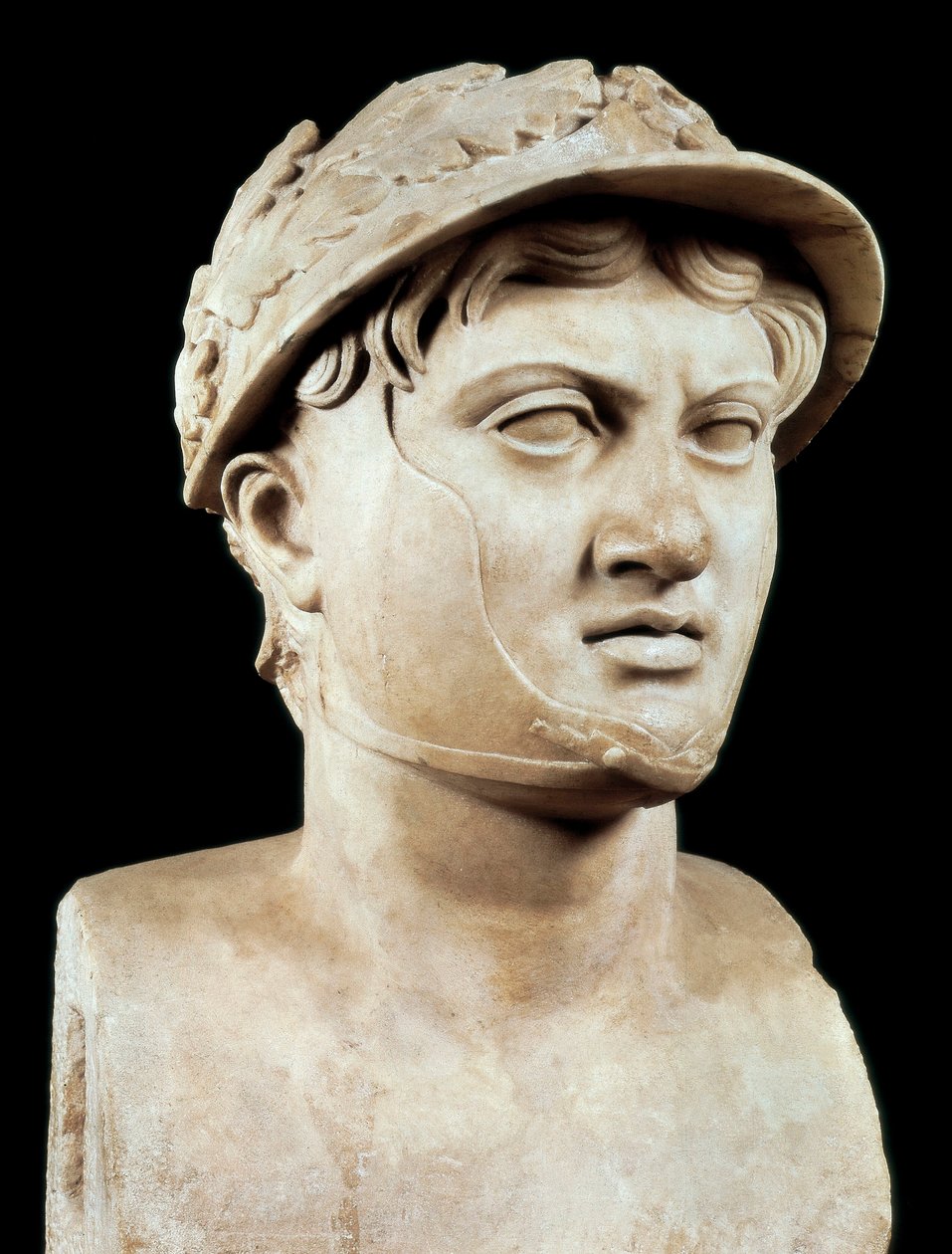 Art romain : buste de Pyrrhus Ier (319-272 av. J.-C.) - Roman Roman