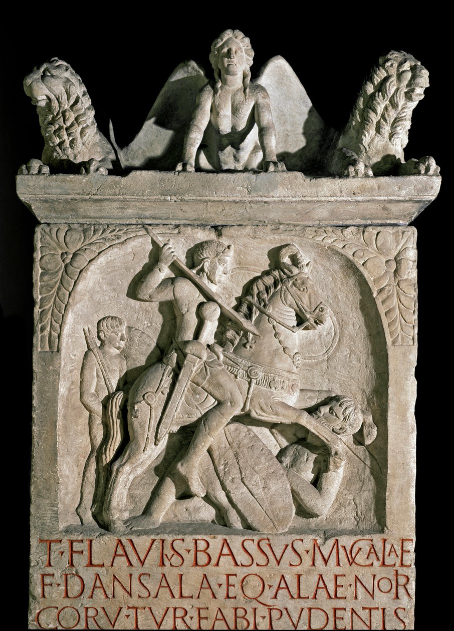 Art romain : stèle funéraire de l