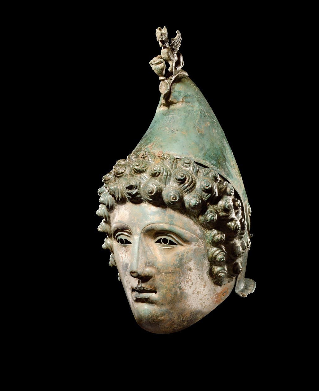 Le casque de Crosby Garrett, fin du 1er-2ème siècle après J.-C. (bronze) - Roman Roman