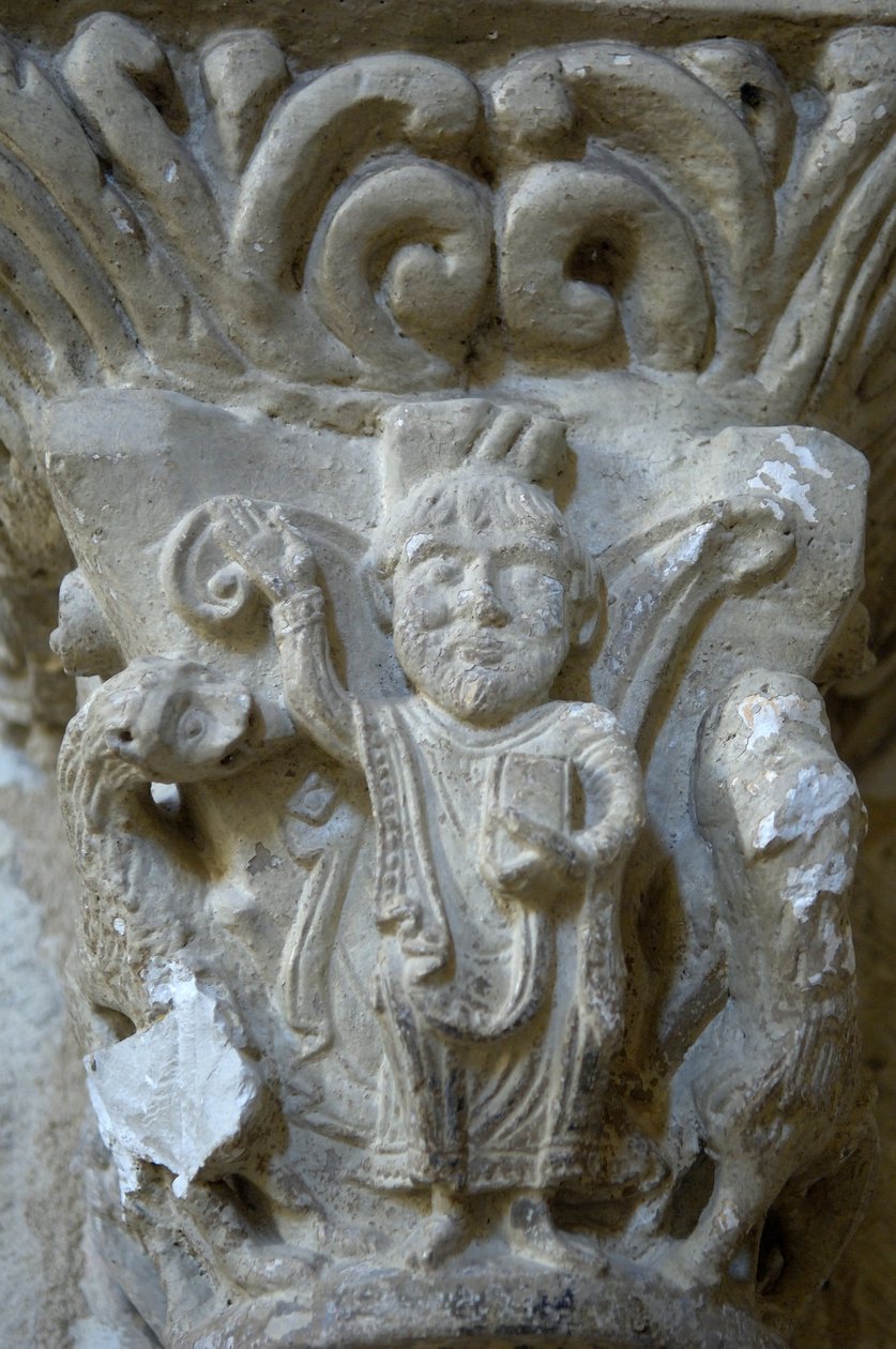 Art roman : détail d