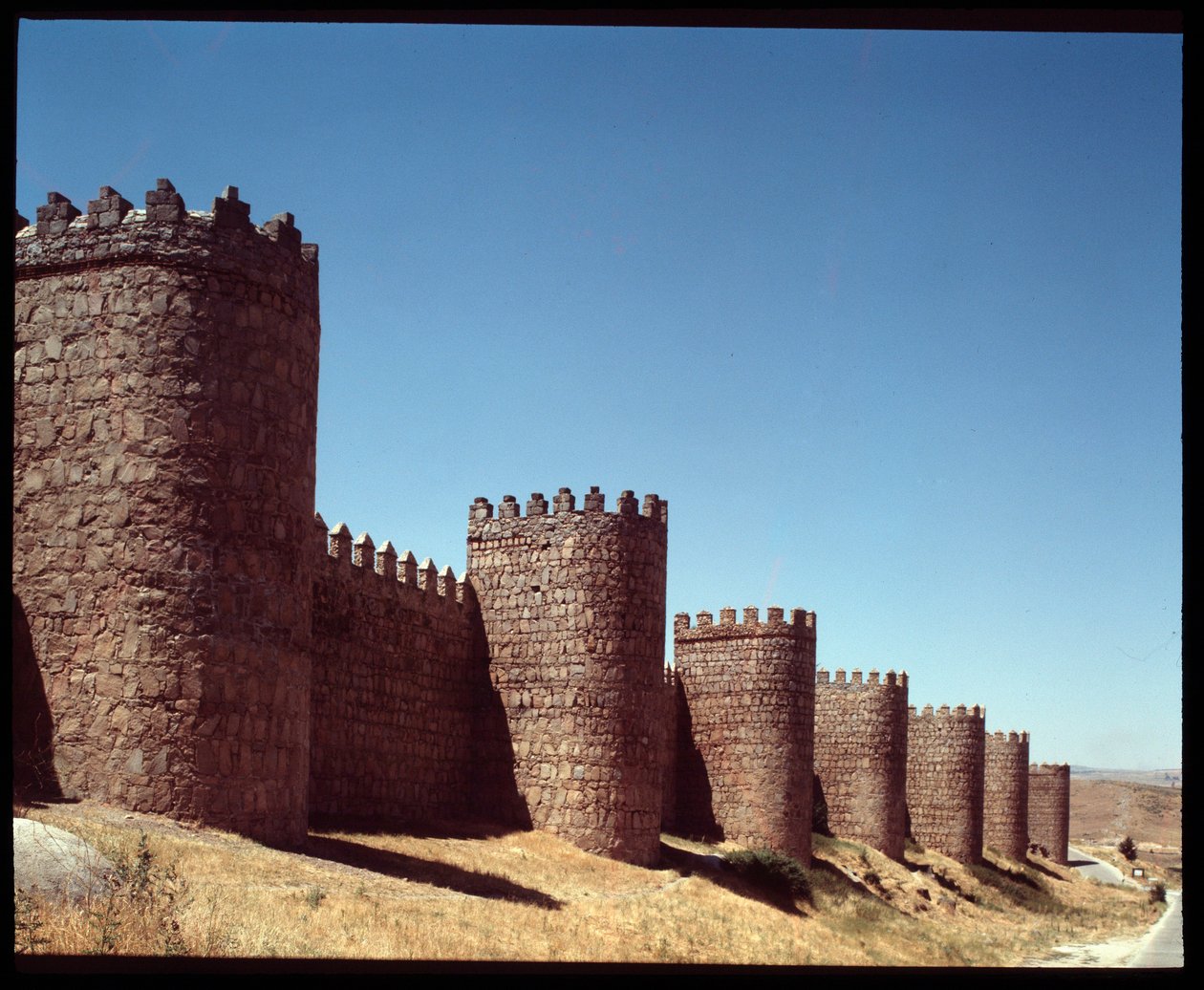 Vue des remparts d
