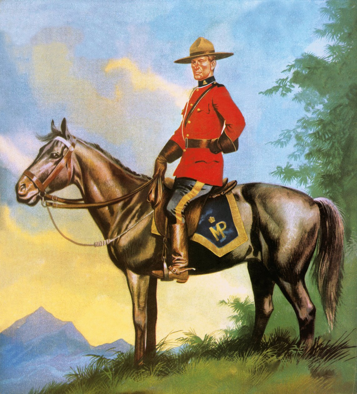 Montagnes canadiennes - Ron Embleton