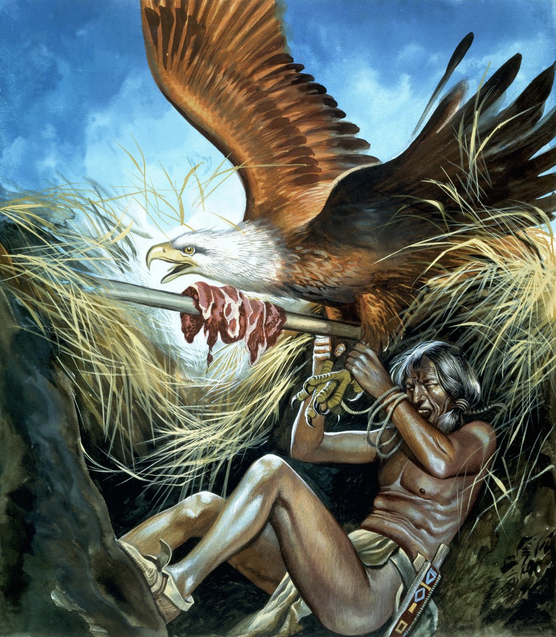 Aigle et Indien - Ron Embleton