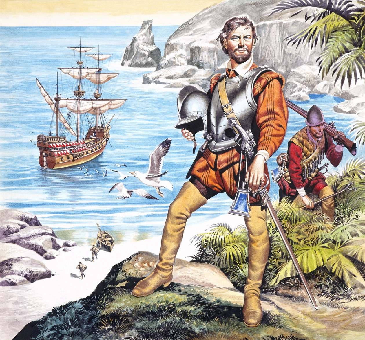 Francis Drake et la biche d