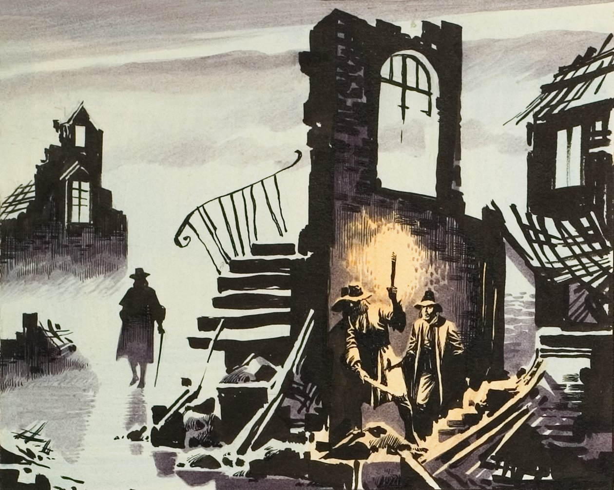 Grand incendie de Londres - Ron Embleton