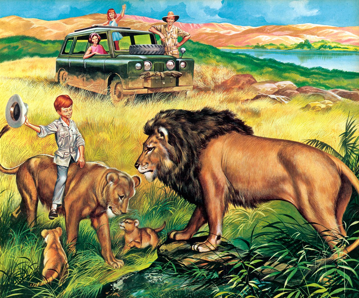 La lionne de Paul - Ron Embleton