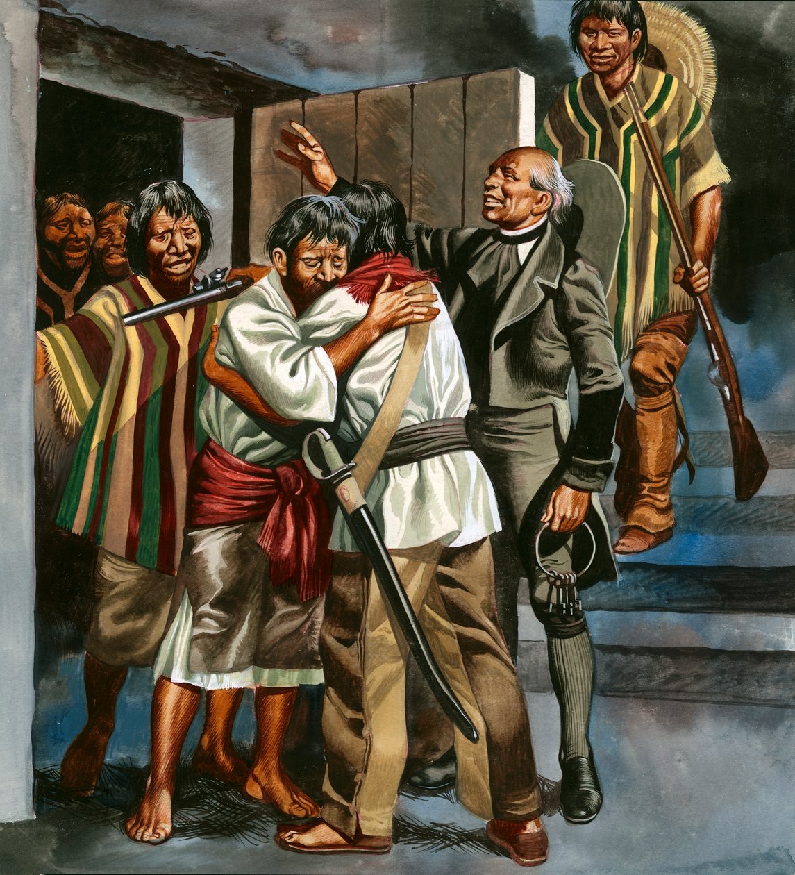 La révolution mexicaine a commencé lorsque le père Hidalgo a conduit une bande d