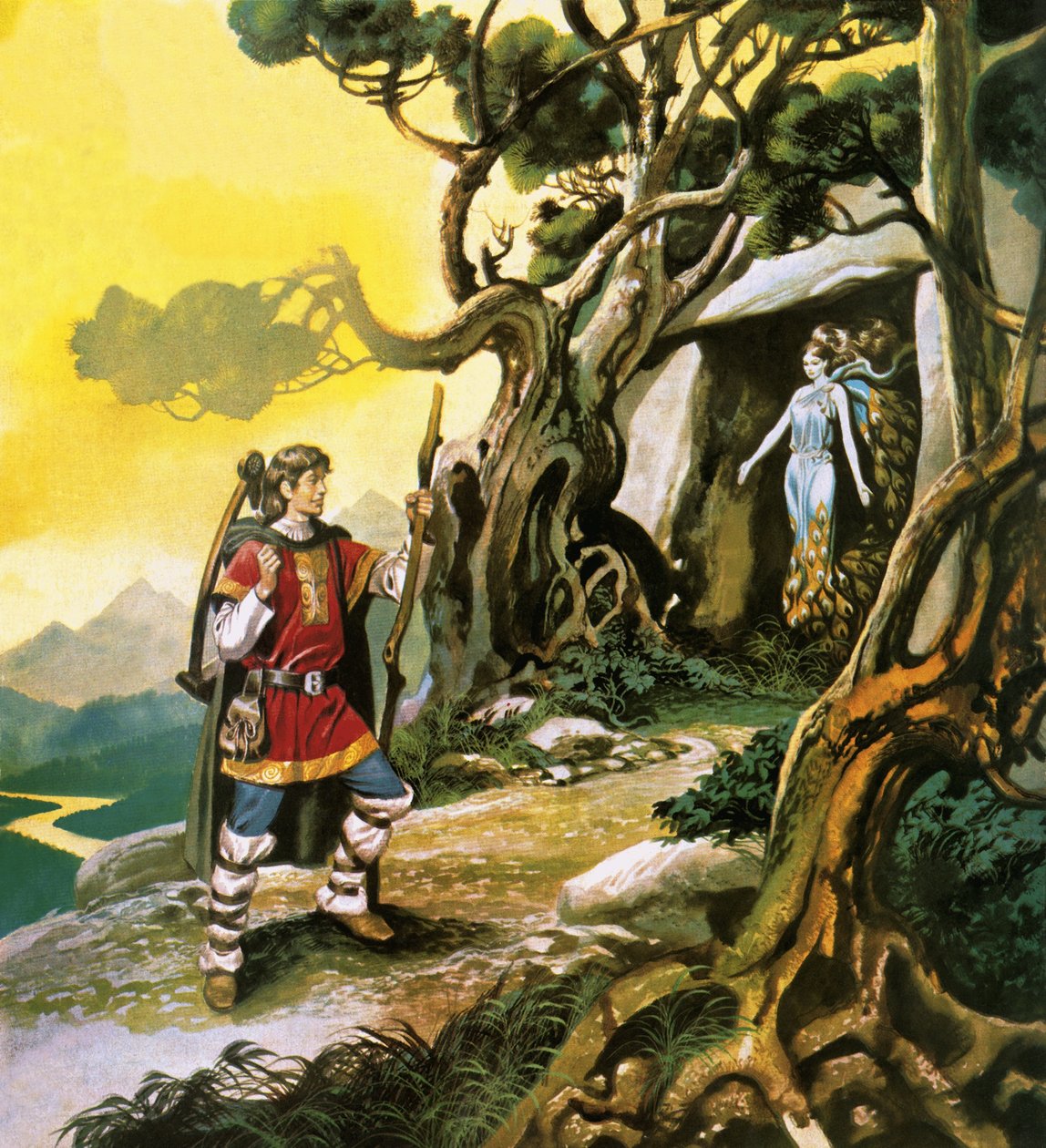 La sorcière de la montagne - Ron Embleton