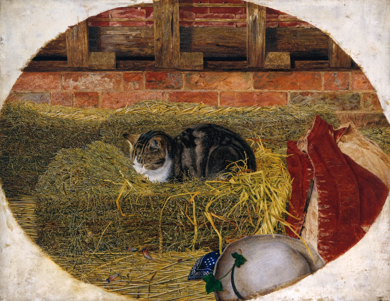 Sieste du chat, 1858 - Rosa Brett