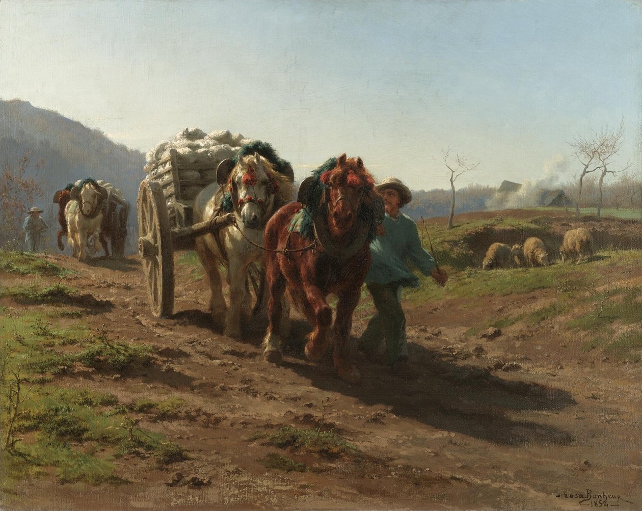 Retour de champs - Rosa Bonheur
