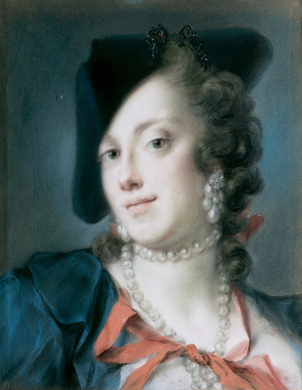 Une dame vénitienne de la maison Barbarigo Caterina Sagredo Barbarigo, vers 1735-1739 - Rosalba Giovanna Carriera