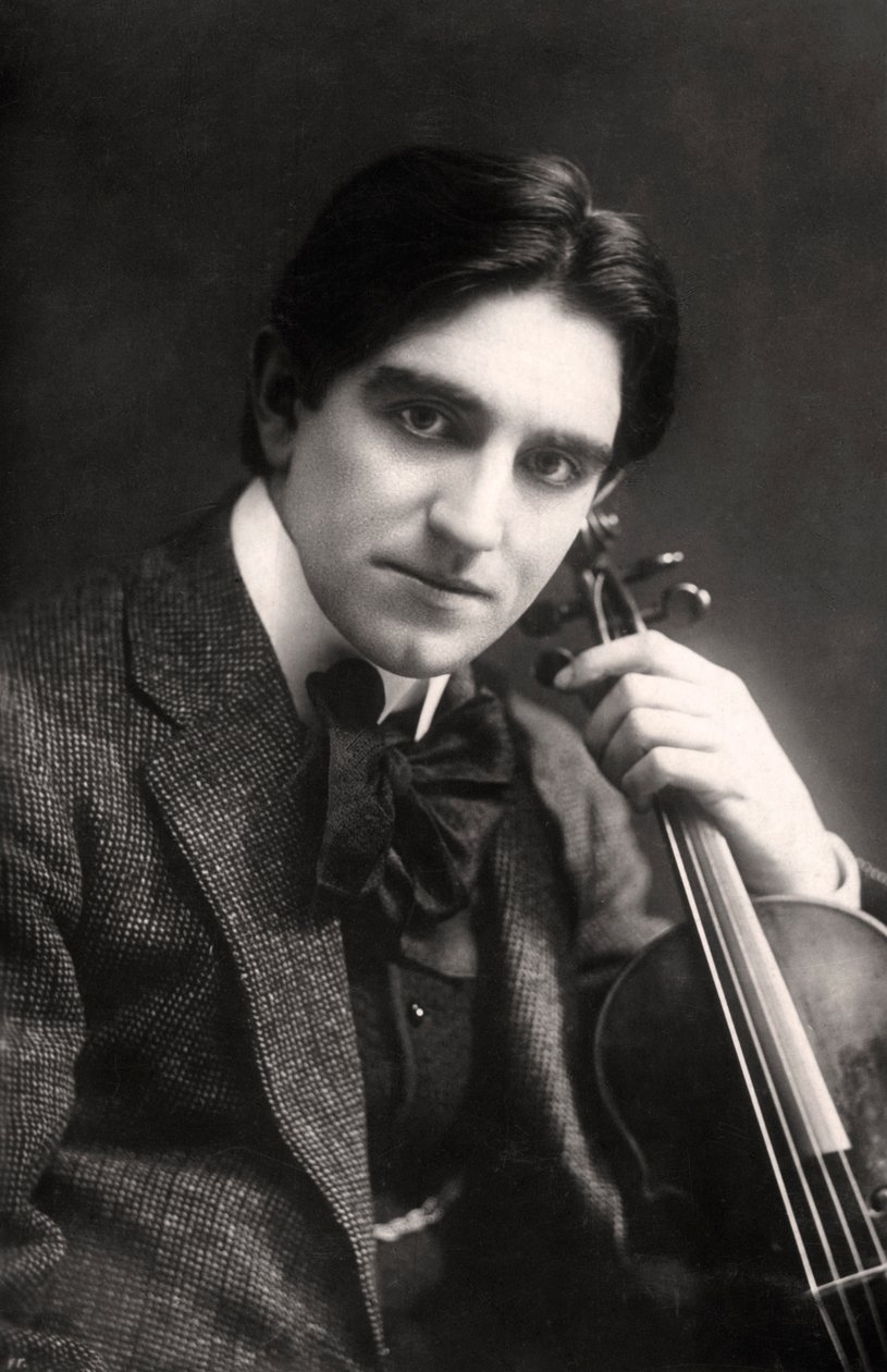 Rohan Clensy, violoniste irlandais, 1907 - Rotary Photo