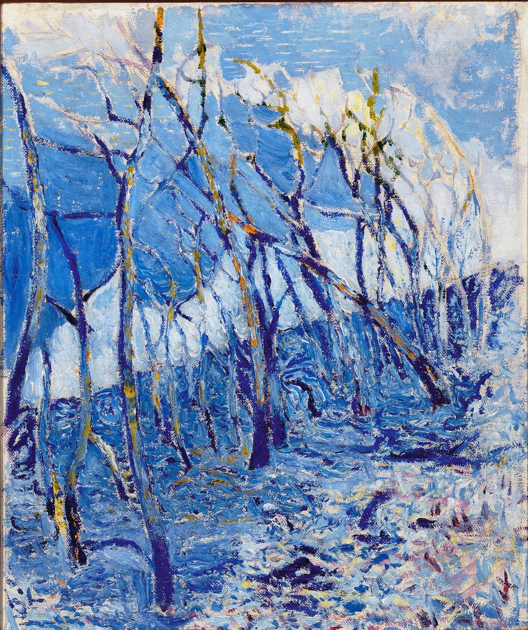 Paysage ou Forêt de châtaigniers, vers 1918-21 - Rubaldo Merello