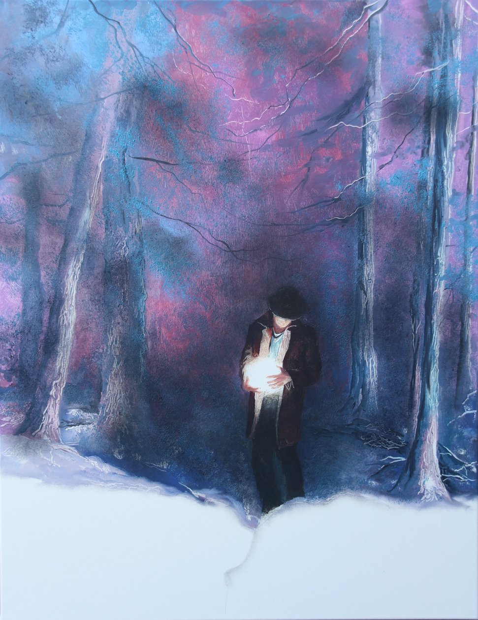 Borderline, 2024 (huile sur toile) - Rudolf Kosow
