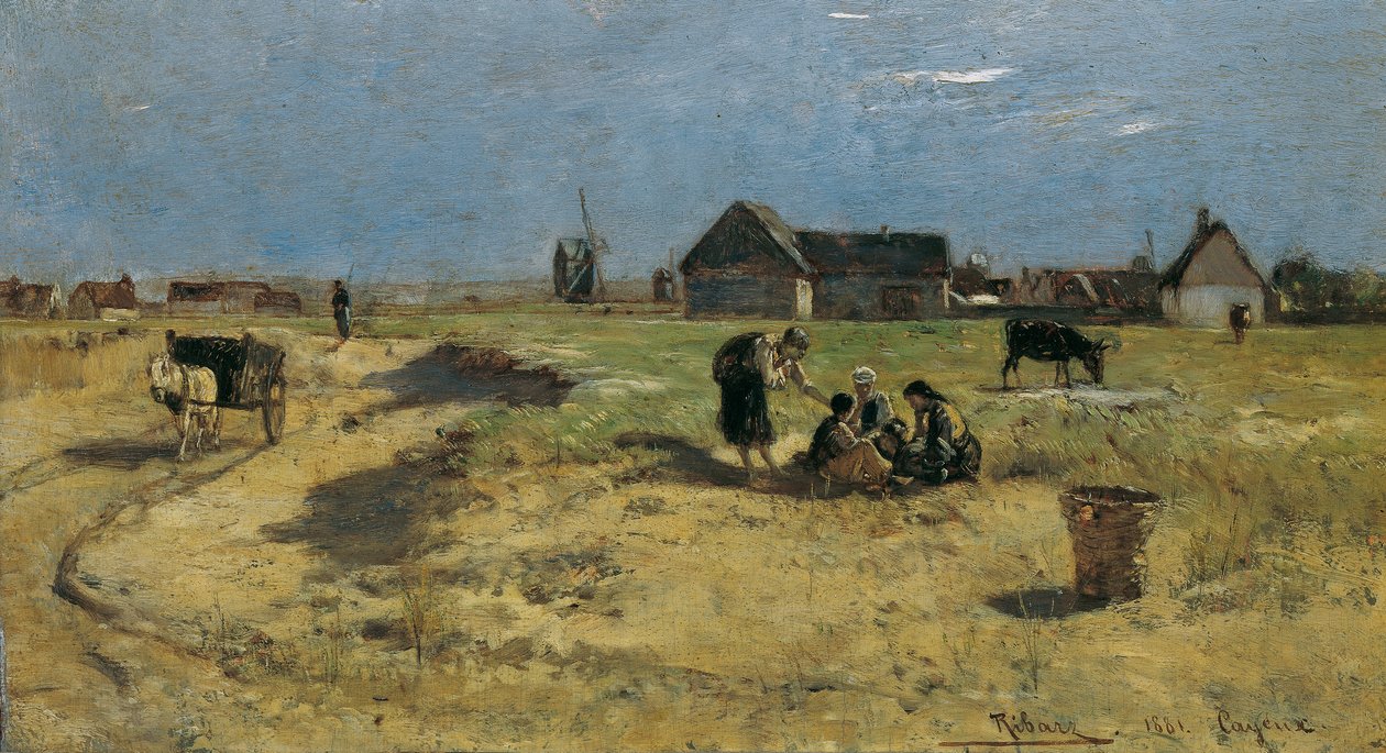 Paysage de Cayeux - Rudolf Ribarz