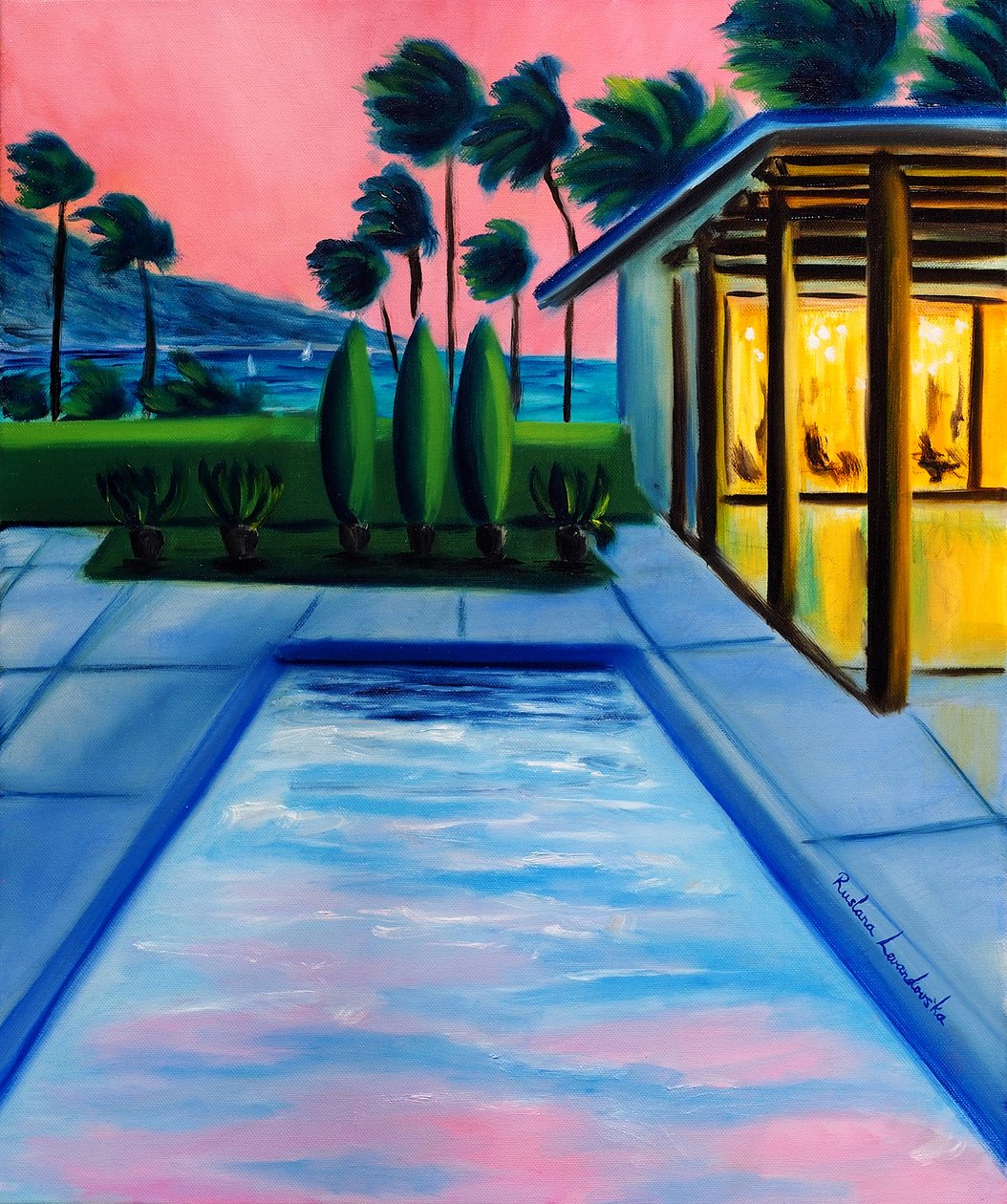 Coucher de soleil de l