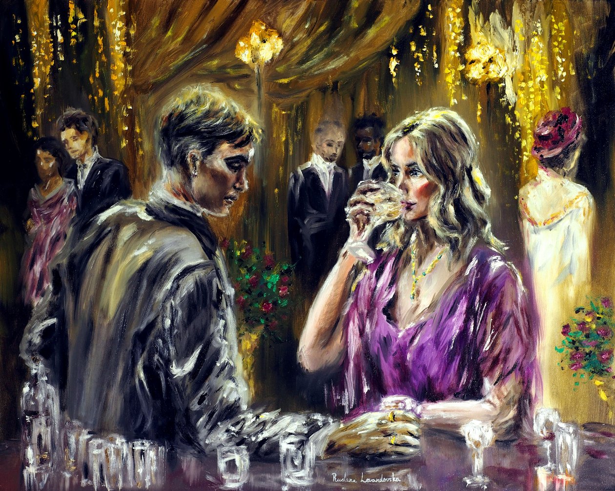 Rêves silencieux, 2021 (huile sur toile) - Ruslana Levandovska