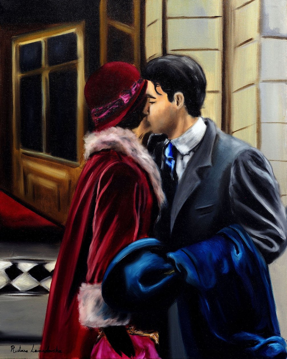 Romance intemporelle, 2024 (huile sur toile) - Ruslana Levandovska