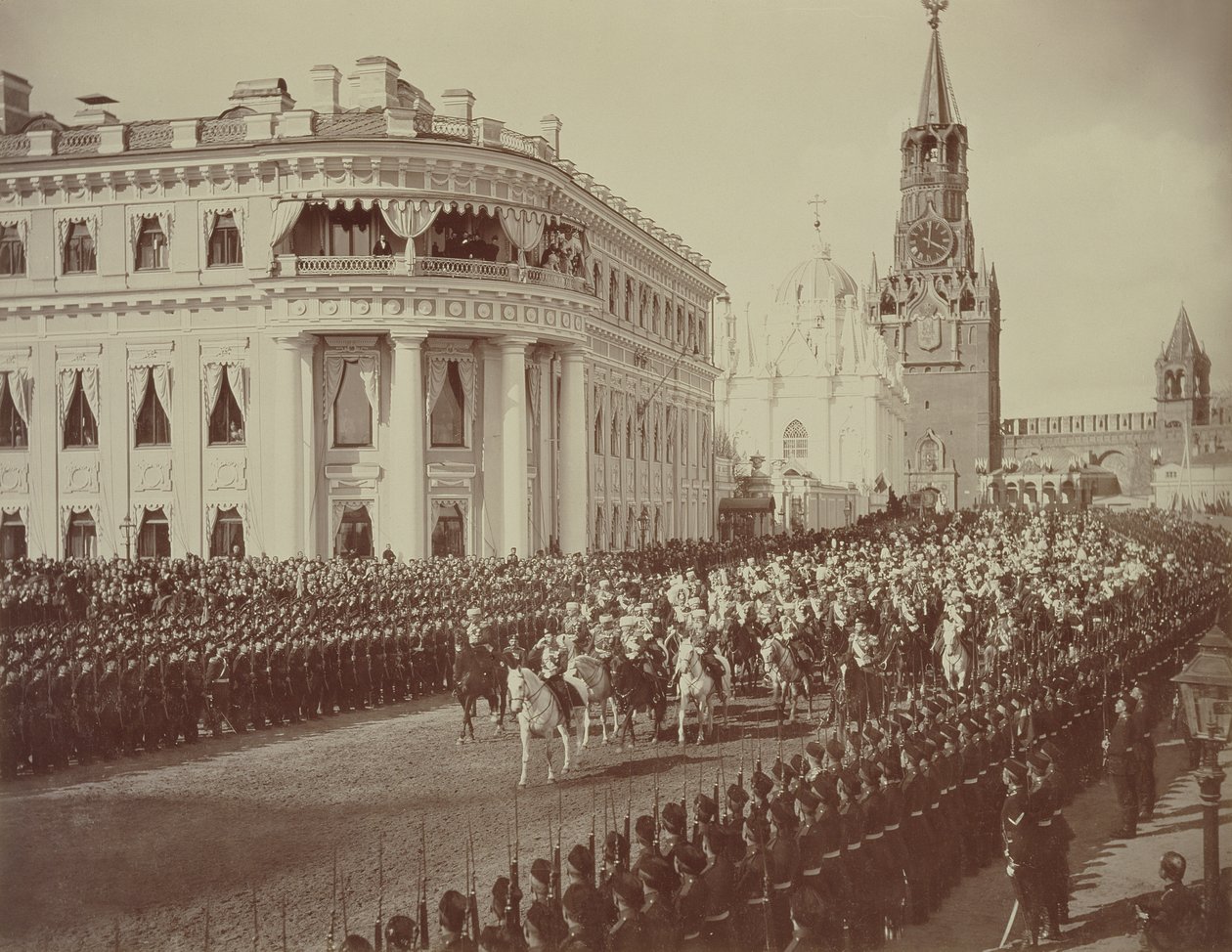 Mariage du Tsar Nicolas (1868-1918) avec Alexandra (1872-1918) Moscou - Russian Photographer