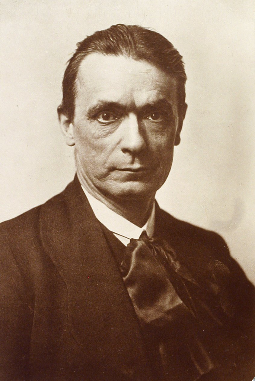 Portrait du philosophe et ésotériste Rudolf Steiner - Russian Photographer