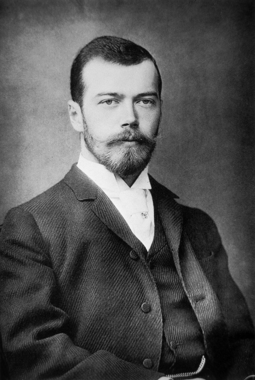 Nicolas II en tant que tsarévitch, vers 1892 - Russian Photographer