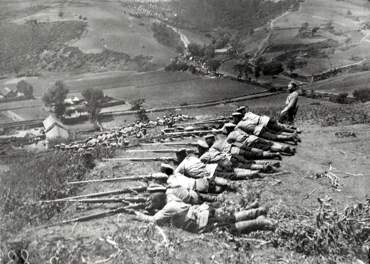 Troupes russes pendant la guerre russo-japonaise, 1904 - Russian Photographer