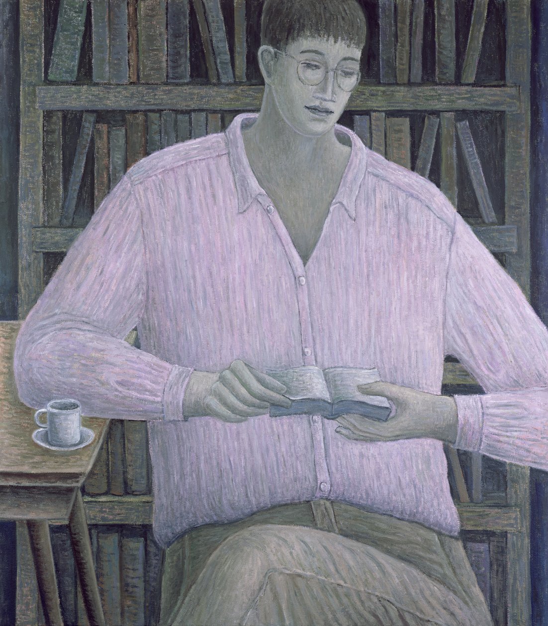 Homme lisant, 1998 - Ruth Addinall