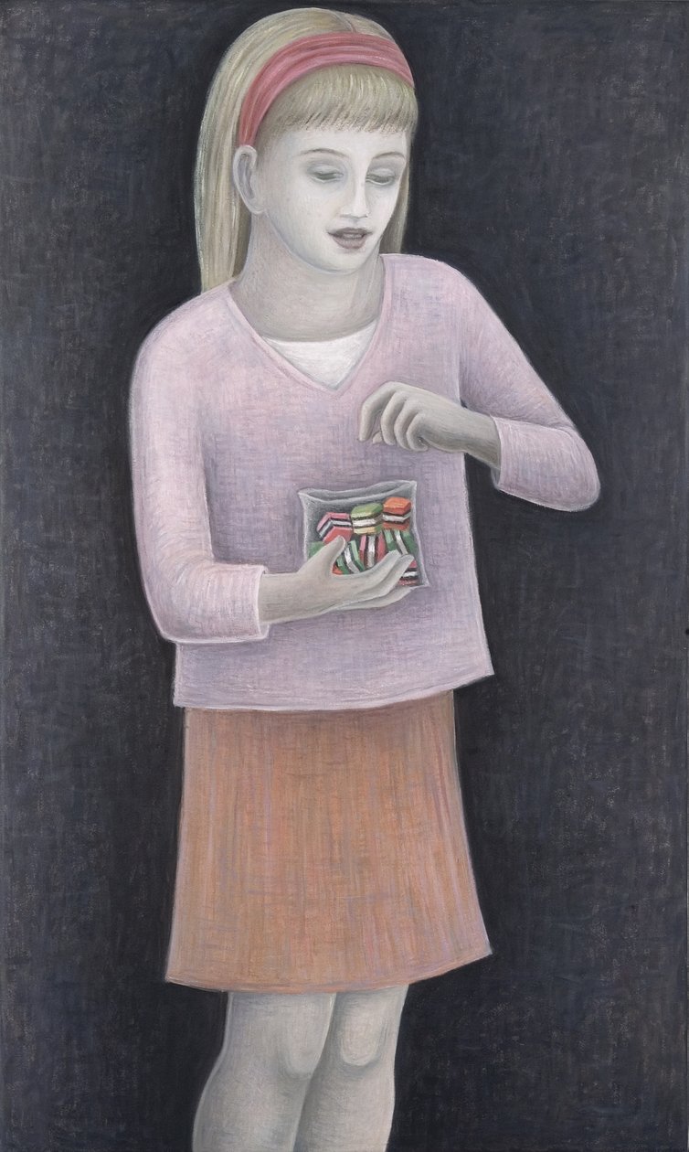 Jeune fille avec des bonbons, 2007 - Ruth Addinall