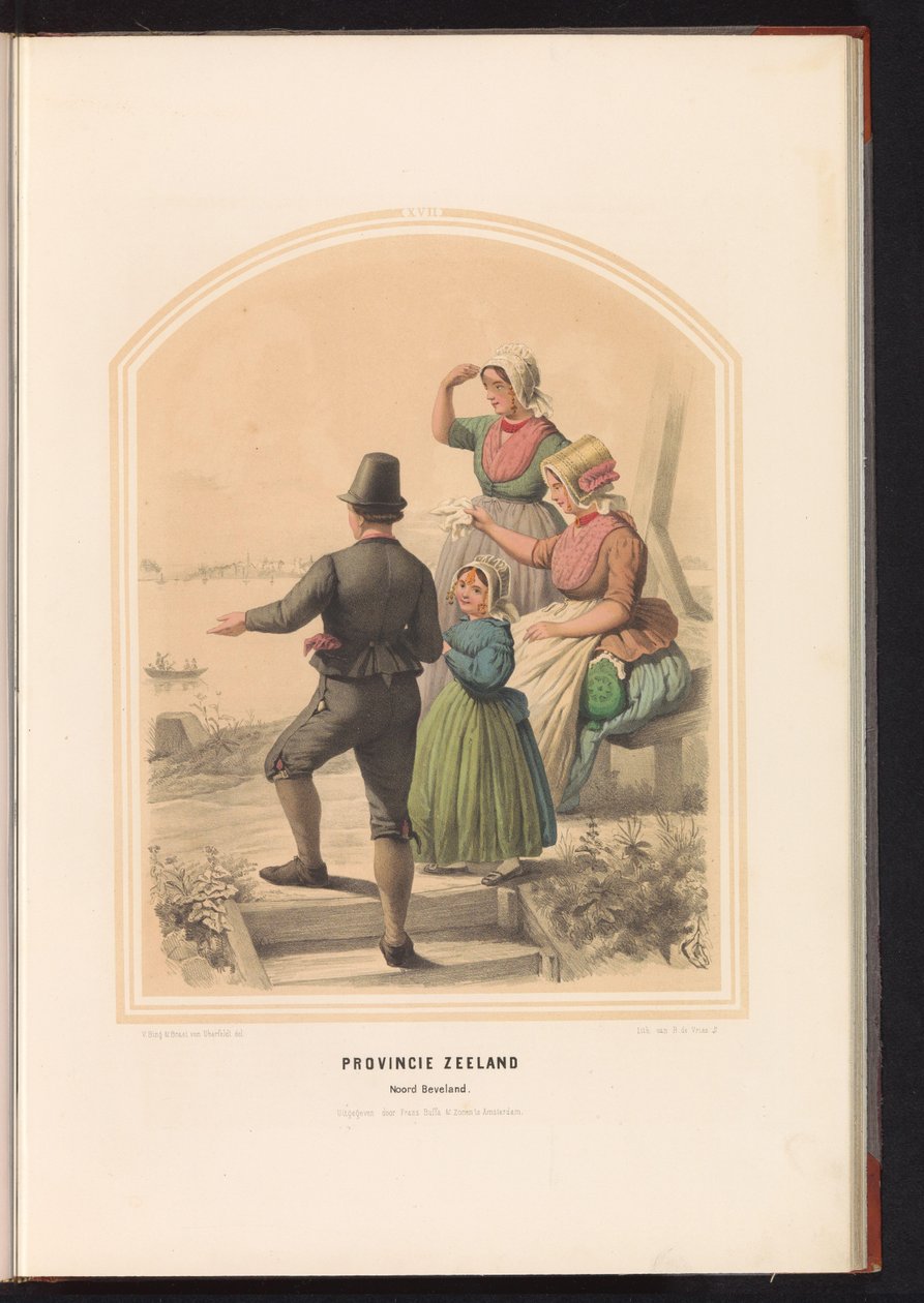 Klederdracht van Noord-Beveland in Zeeland - Ruurt de Vries