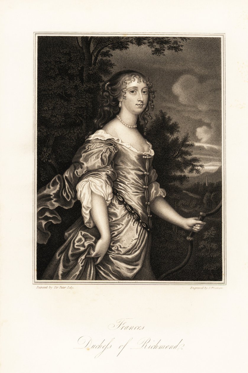 Portrait de Frances Stuart, duchesse de Richmond - S. Freeman