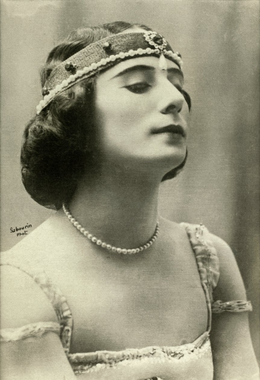 Portrait de Anna Pavlowa (photo) - Sabourin Sabourin