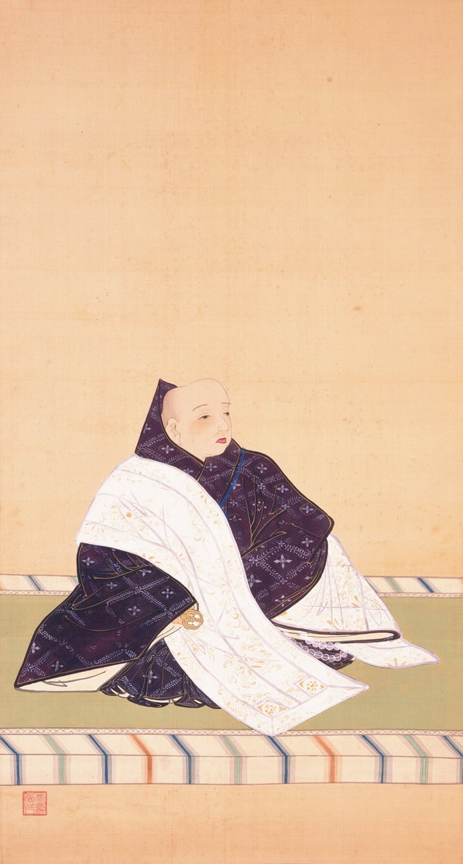 Porträt des kaiserlichen Prinzen Son’en - Sakai Hoitsu