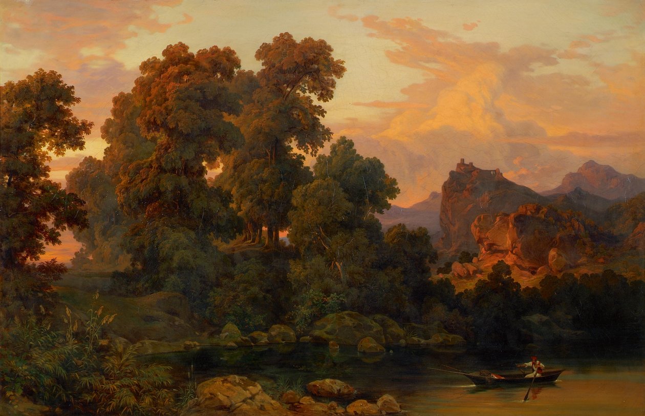 Paysage italien - Salomon Corrodi