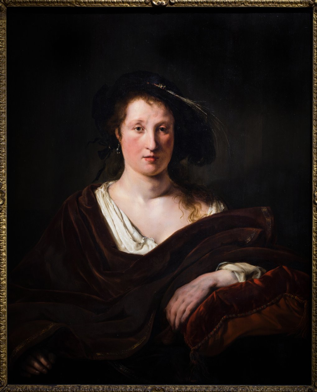 Femme en costume de mascarade ou Sémiramis - Salomon de Bray