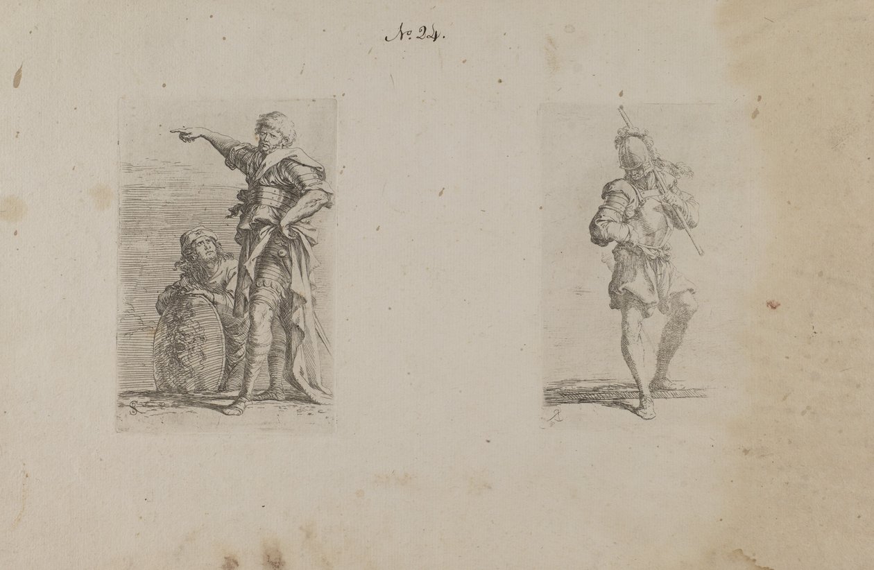 (Série de figurines) Deux hommes, l