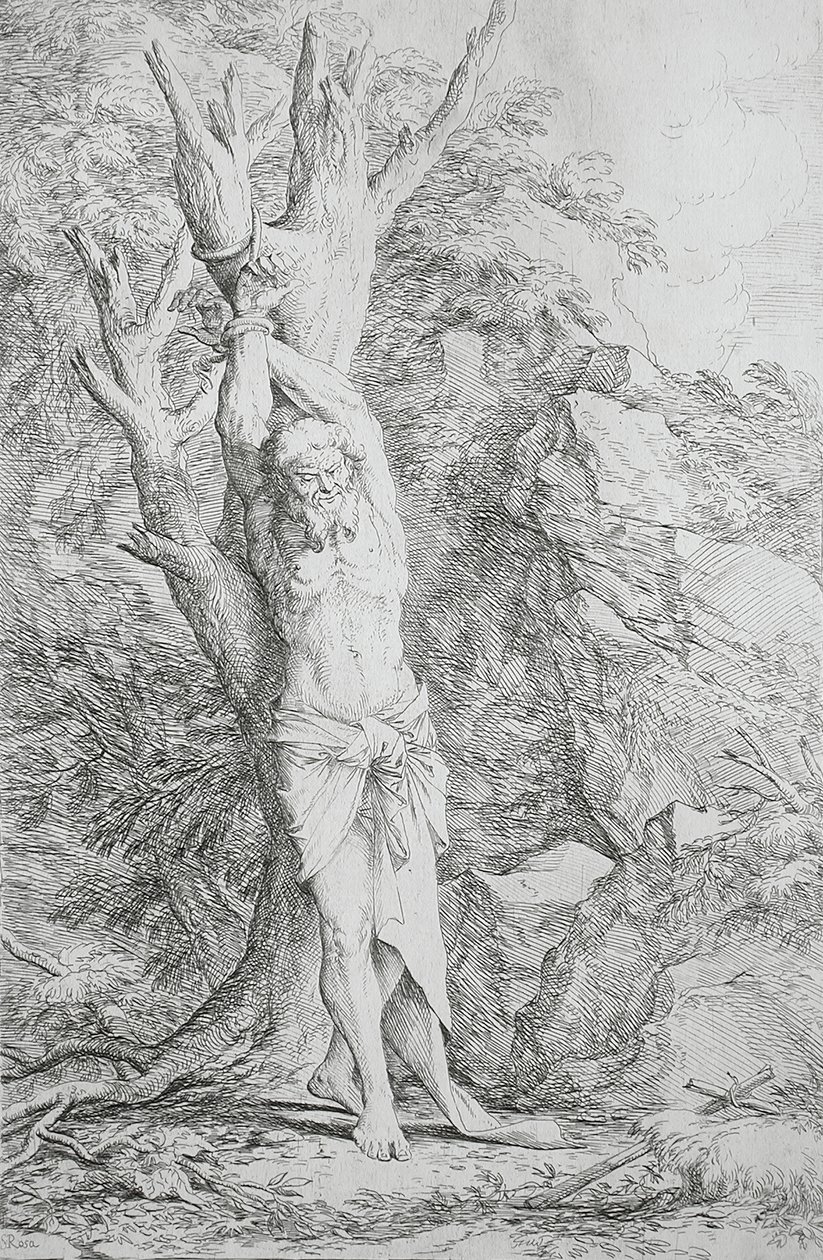 Albert, compagnon de saint Guillaume - Salvator Rosa