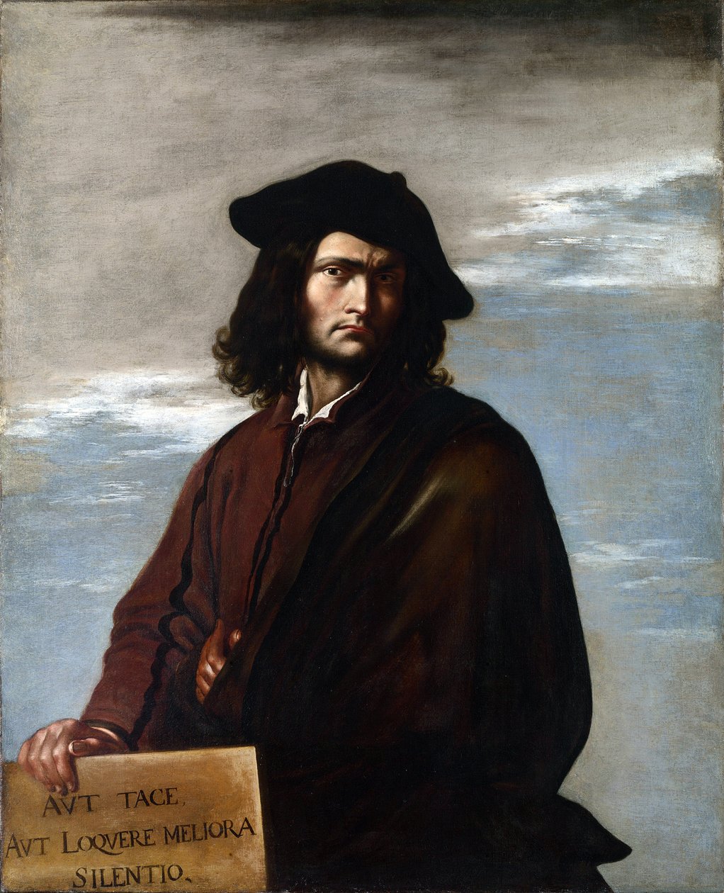 Autoportrait, c.1645 - Salvator Rosa