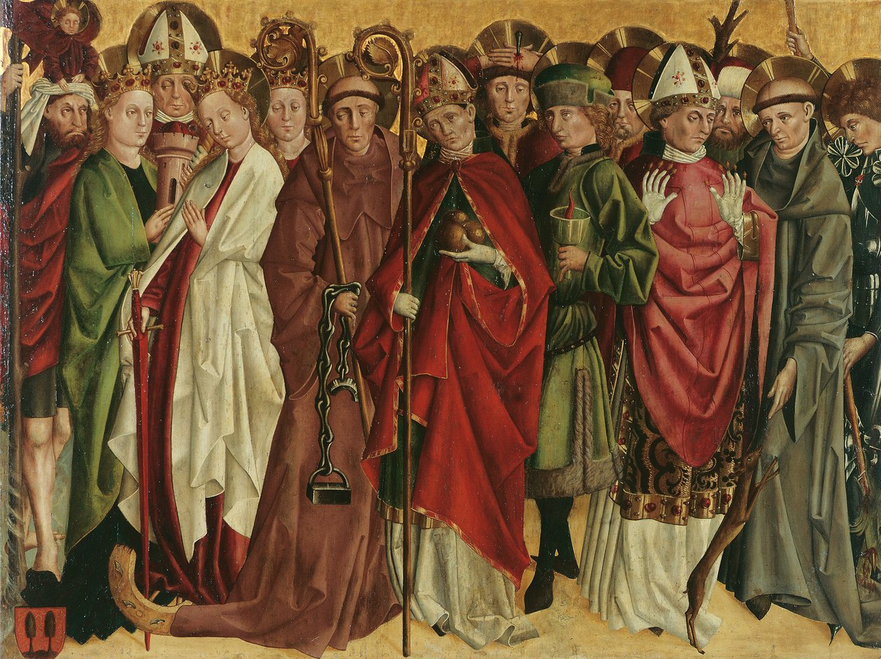 Les quatorze saints auxiliaires - Salzburger Maler