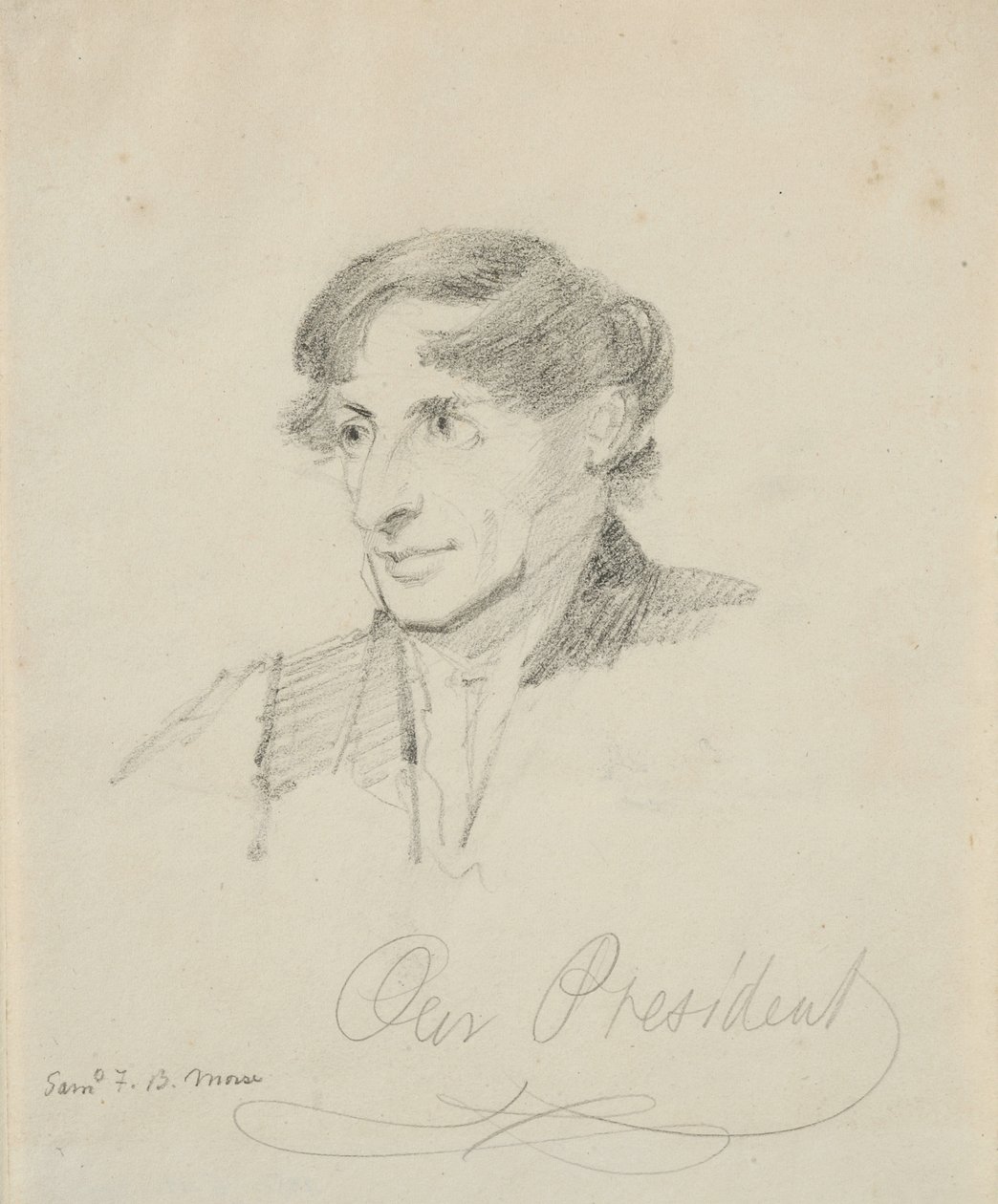Notre Président, John Tyler, 1842 - Samuel Finley Breese Morse