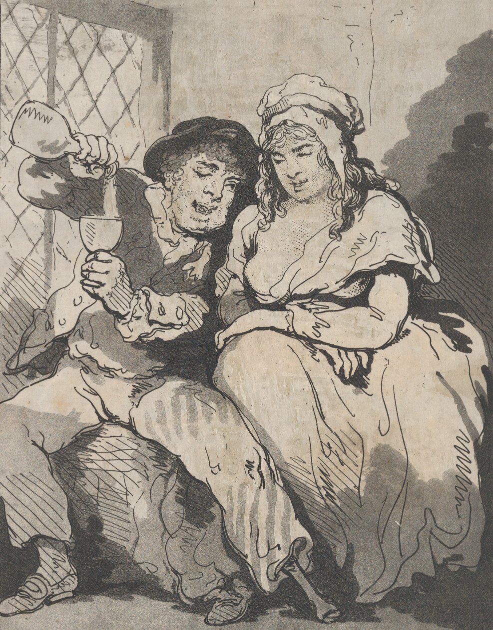 Cour de basse vie - Samuel Alken