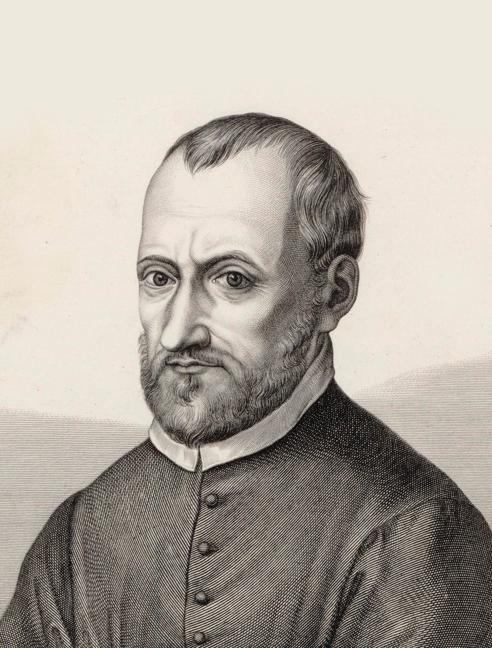 Portrait du compositeur Giovanni Pierluigi da Palestrina 1526-1594 - Samuel Amsler