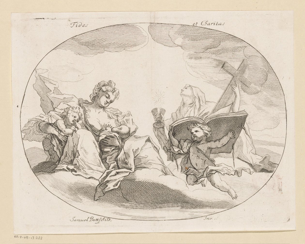 Fides (Foi) et Charitas (Charité) - Samuel Bottschild
