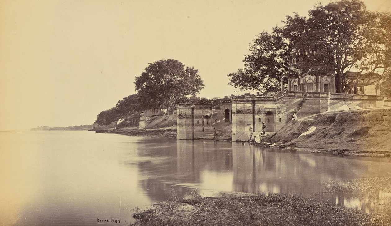 Cawnpore; Suttee Chowra Ghat, scène du massacre - Samuel Bourne