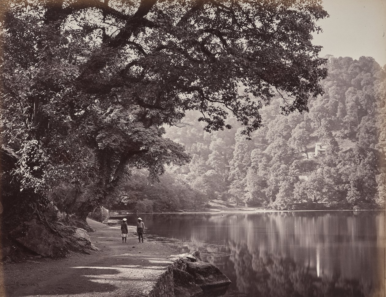 Lac Hyree. Extrémité sud du lac - Samuel Bourne