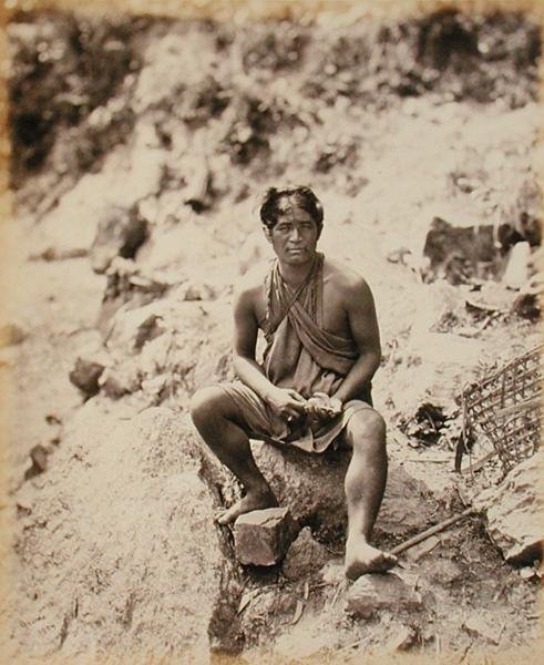 Homme Lepcha - Samuel Bourne