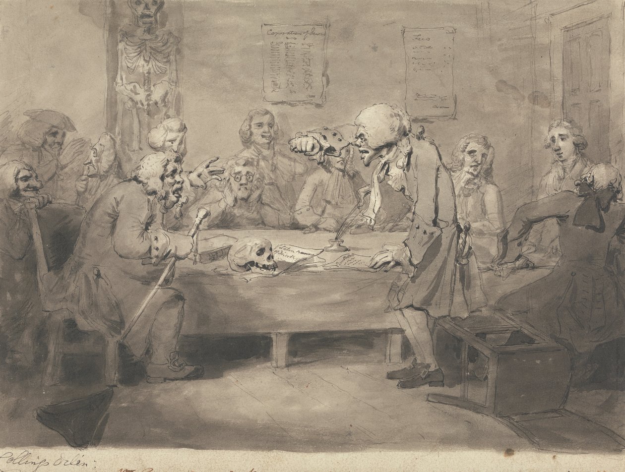 Une réunion de comité querelleuse - Samuel Collings