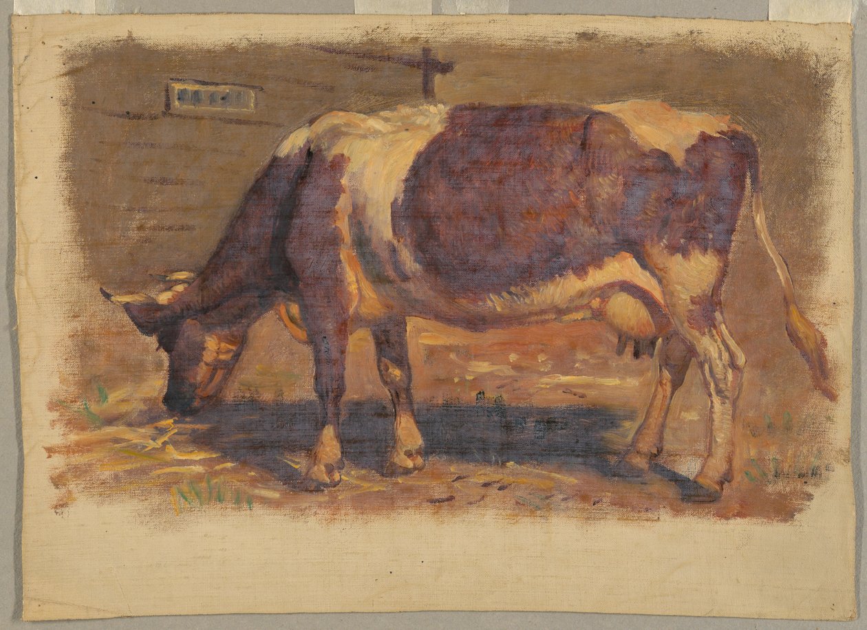 Peinture, études. Vaches, août 1876 - Samuel Colman