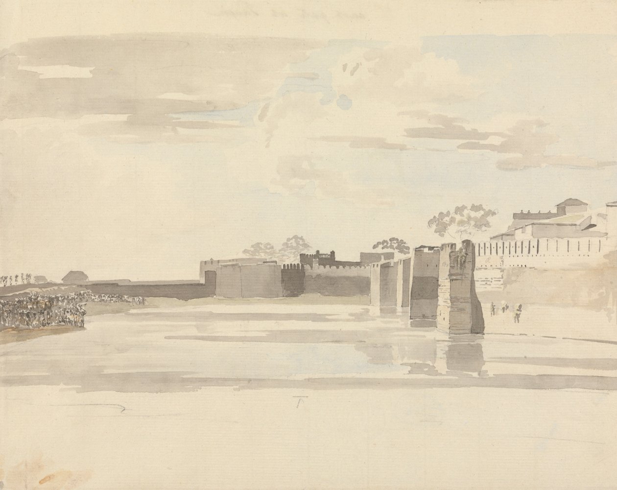 La porte Est à Tanjore (Inde du Sud) - Samuel Davis