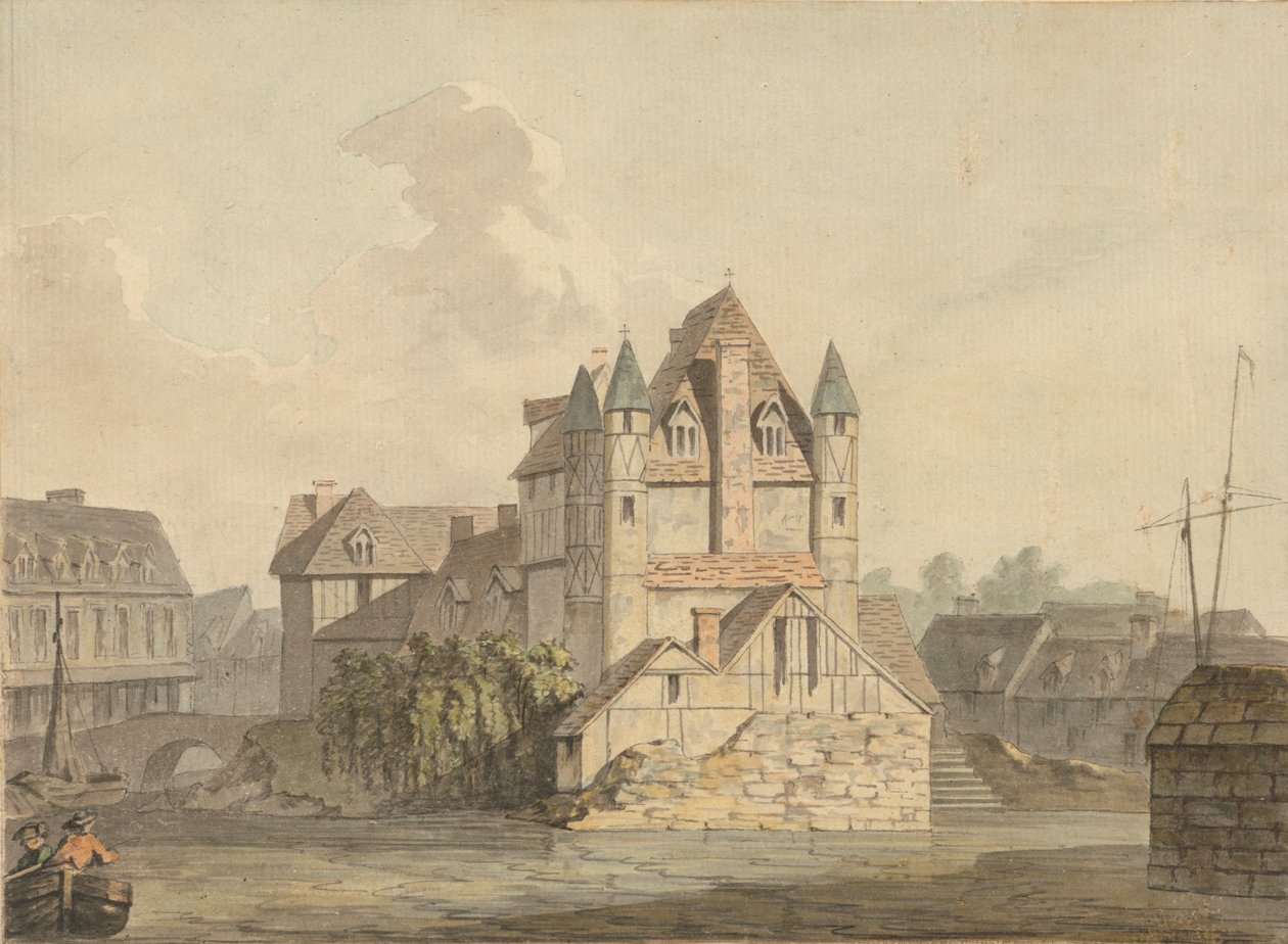 La fin du pont en ruine à Rouen - Samuel Davis
