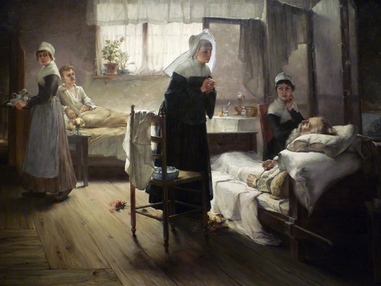 Evangeline découvrant son fiancé à l